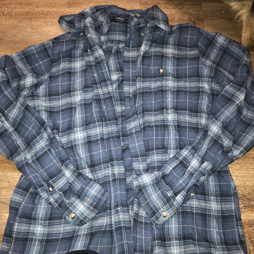 BLUE FLANNEL